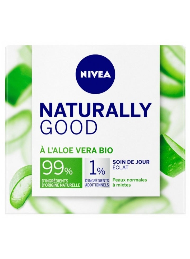 نيفيا Naturally Good Soin de Jour Éclat Aloe Vera 50 مل - Image 1